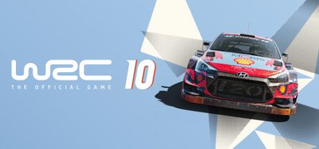 WRC 10 box art for Playstation 5